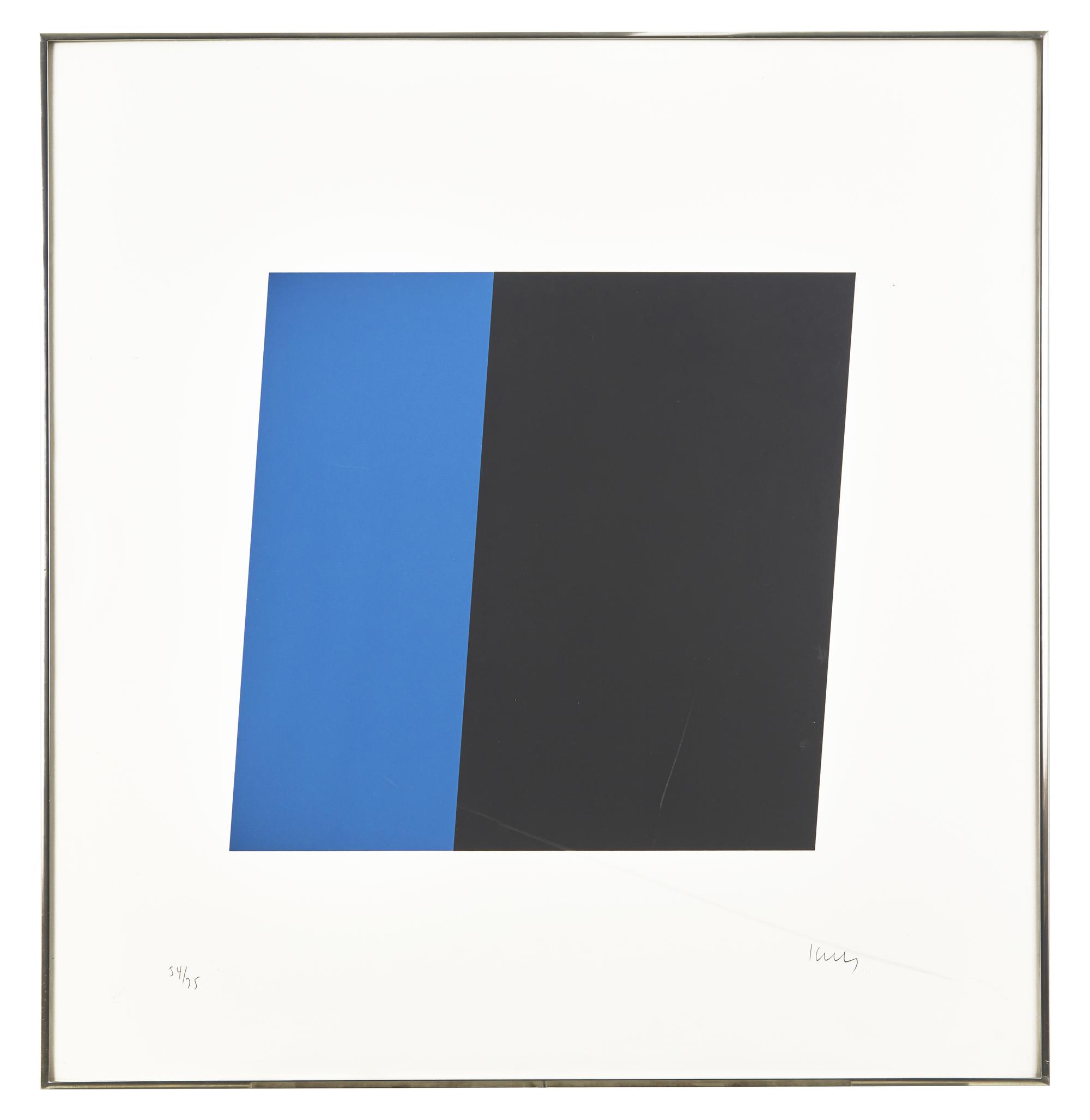 Blue/Black , 1970