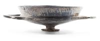 An Etruscan Pottery Kylix Diameter 6 inches. — CIRCA THIRD CENTURY B.C.