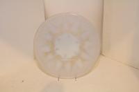 A P. D'Avesn Opalescent Glass Charger Diameter 14 1/8 inches. — 20TH CENTURY