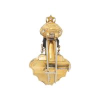 NARDI, SAPPHIRE AND DIAMOND FIGURAL BROOCH