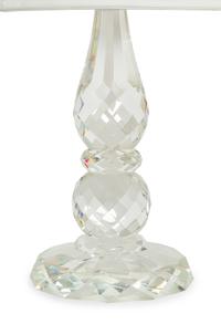 A Pair of Ralph Lauren Cut Glass Table Lamps