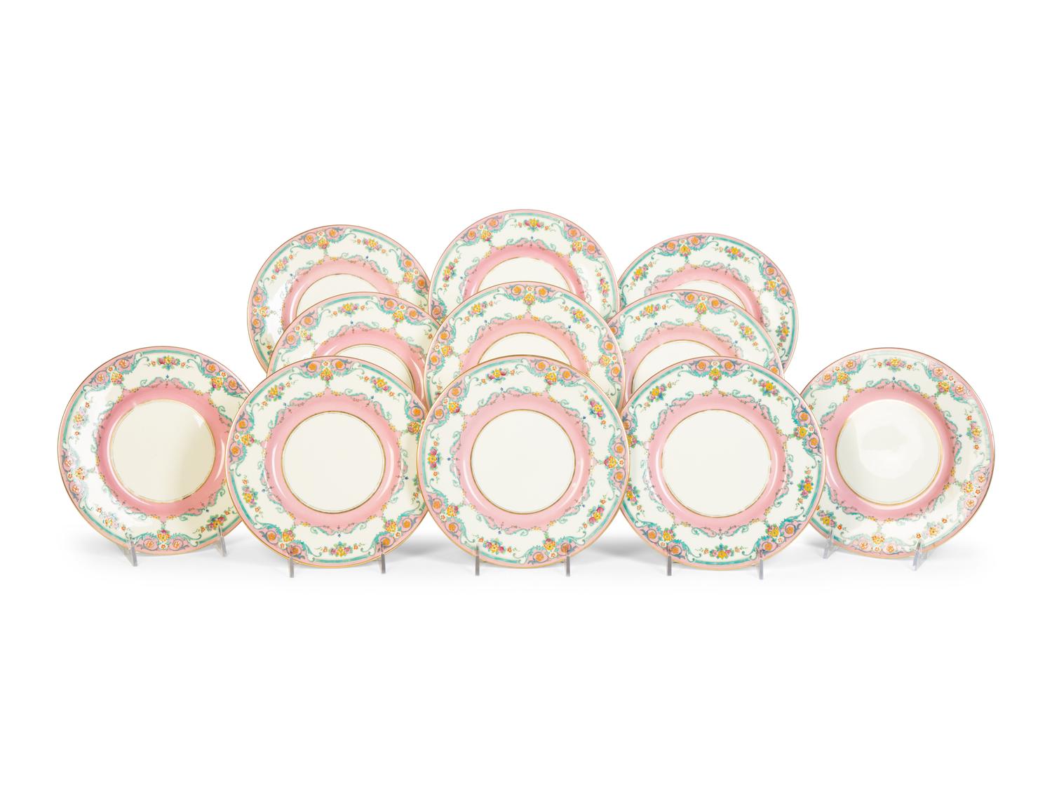 Eleven Royal Doulton Porcelain Plates