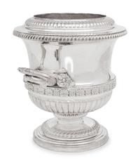 An English Silver-Plate Wine Cooler