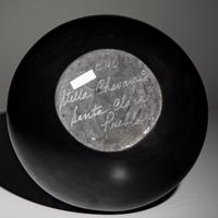 Stella Chavarria (Santa Clara, b. 1939) — Carved Blackware Pottery Jar