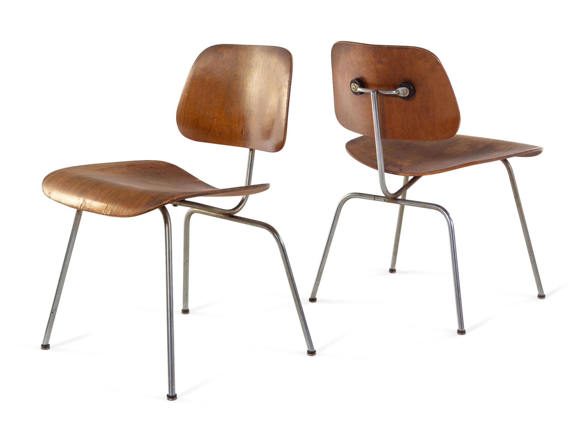Two DCM Chairs, Herman Miller, USA