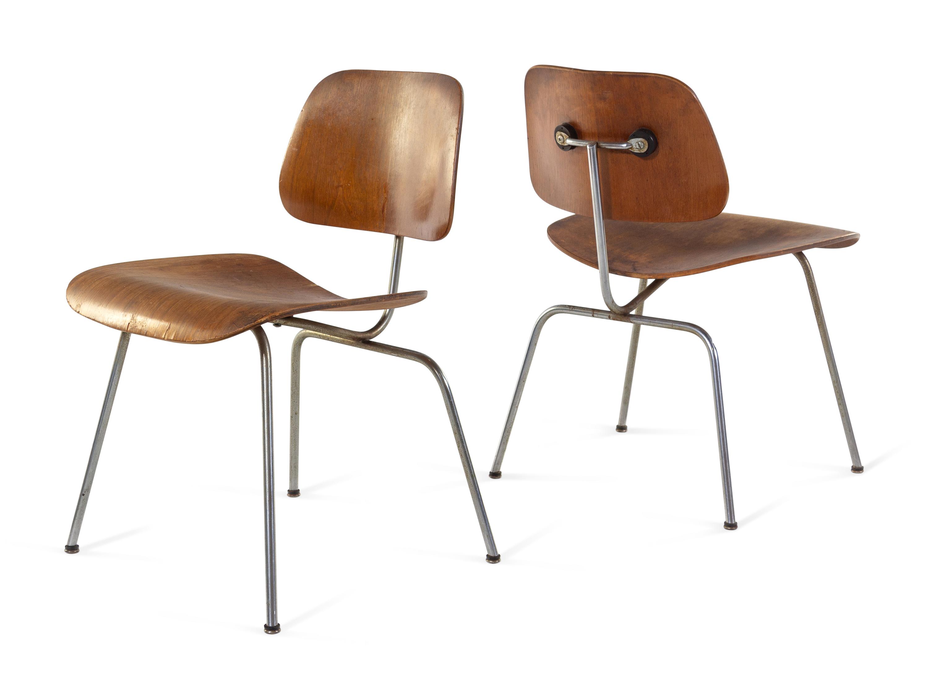 Two DCM Chairs, Herman Miller, USA