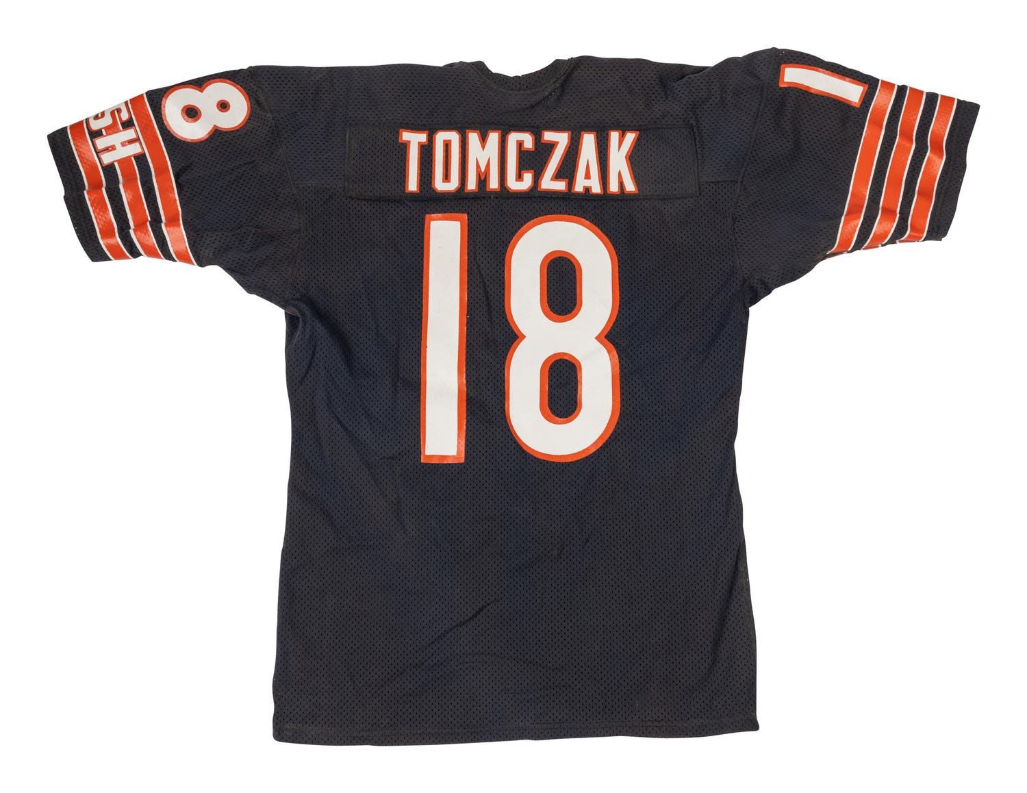 A Group of Two Vintage Chicago Bears Wilson Football Jerseys from The Collection of Sports Super Agent Steve Zucker,
