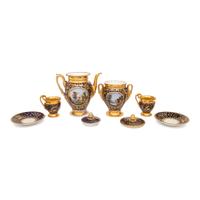 A French Porcelain Tea Service