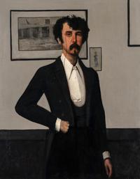 Portrait of James Abbott McNeill Whistler , 1871