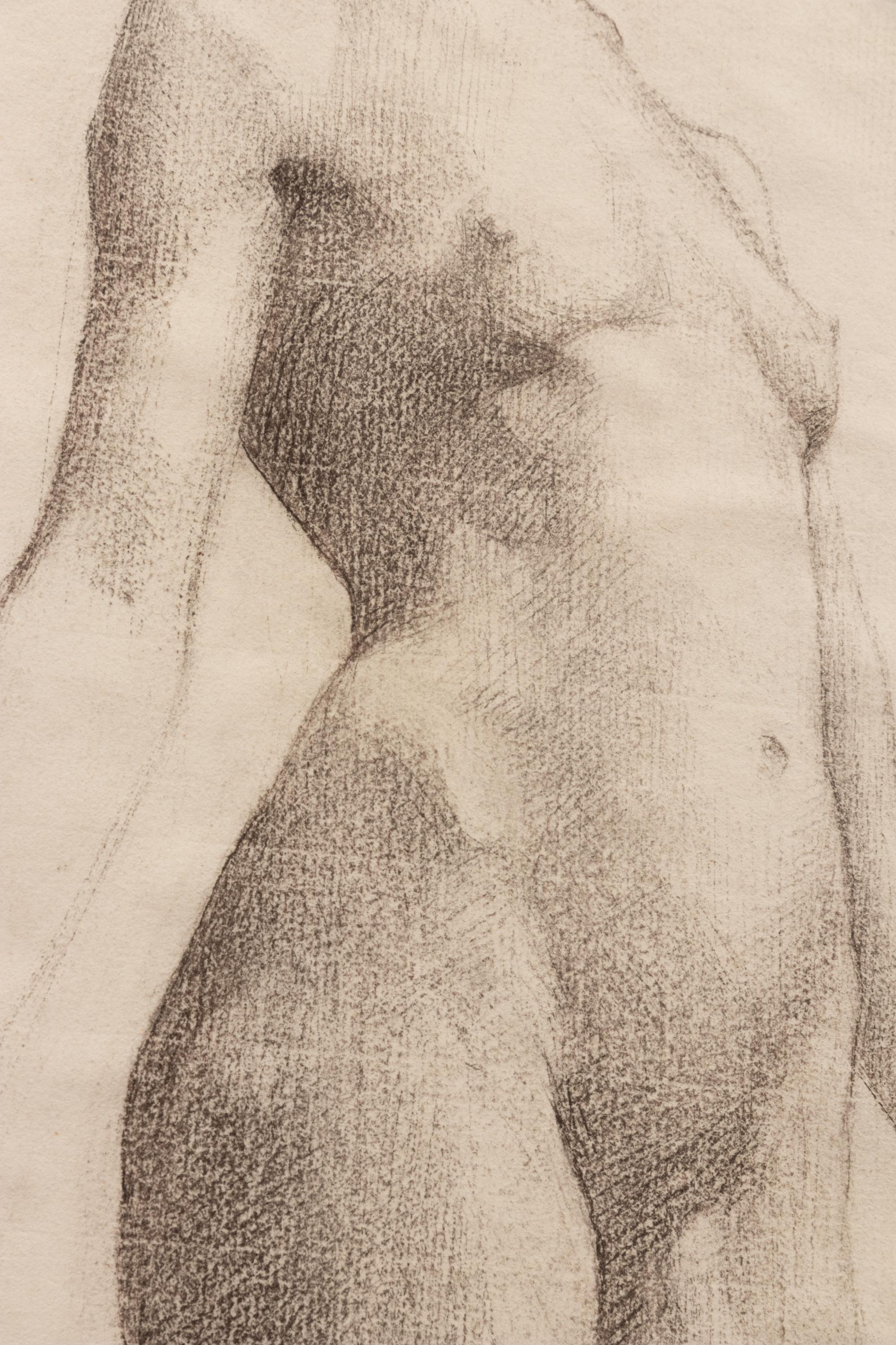 Nude Figures (a pair of works)