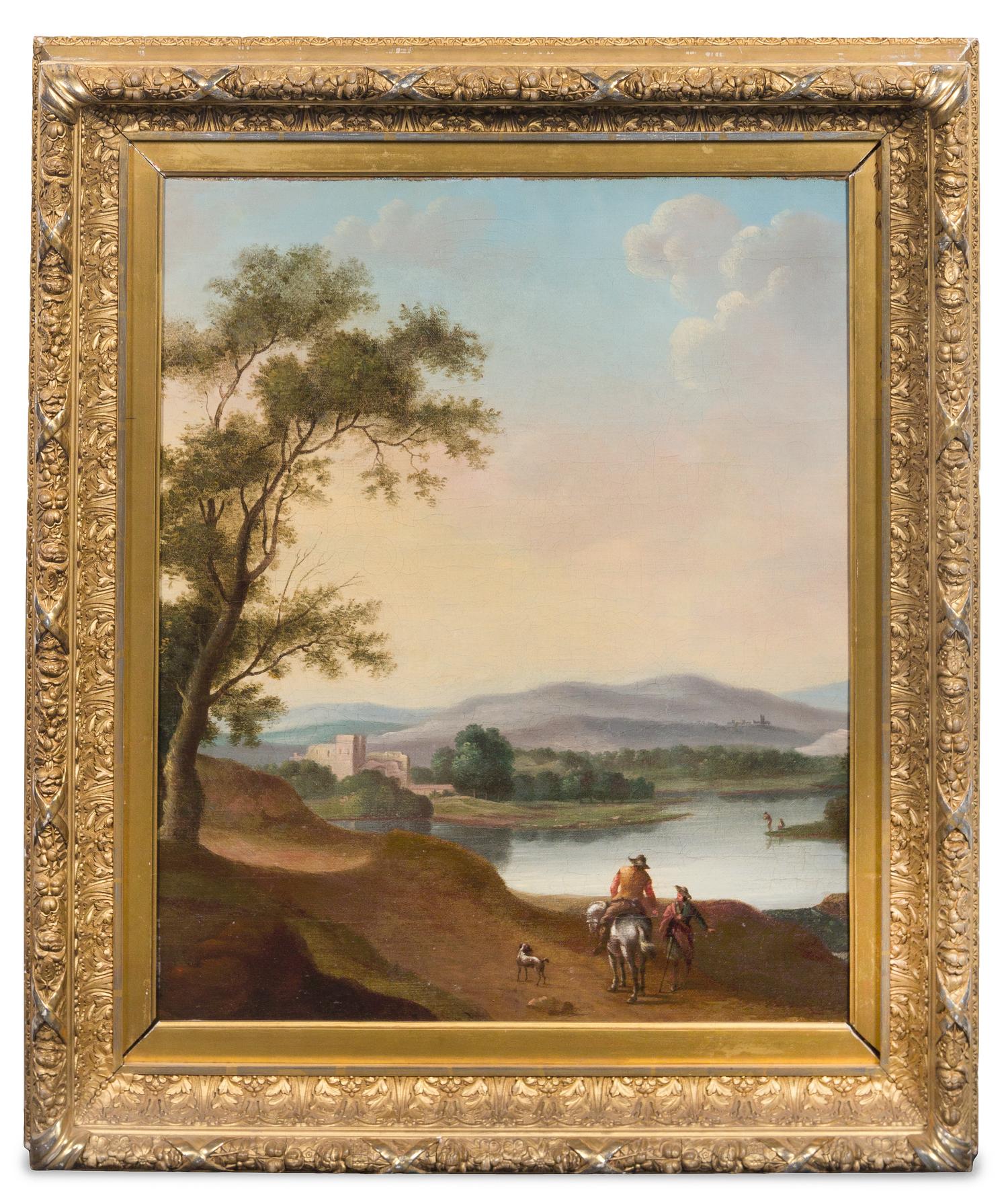 Attributed to Richard Wilson, (British, 1714-1782), Landscape
