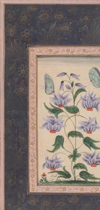 Three Indian Illustrated Manuscript Leaves