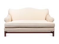 A Chippendale Style Camelback Sofa