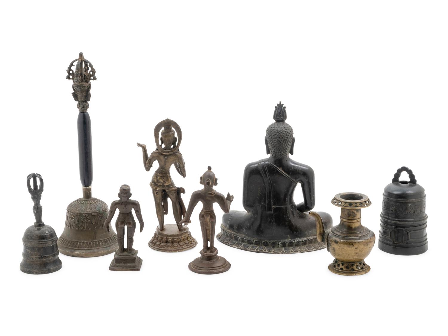 Eight Southeast Asian Bronze Articles