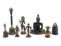 Eight Southeast Asian Bronze Articles
