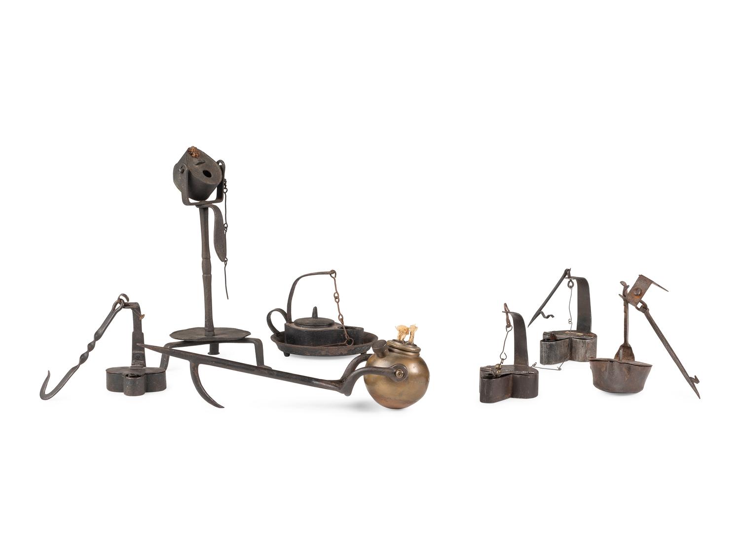 Seven Betty Lamps