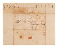 [ENSLAVEMENT]. Letter from a formerly enslaved man named George. 10 July 1827.