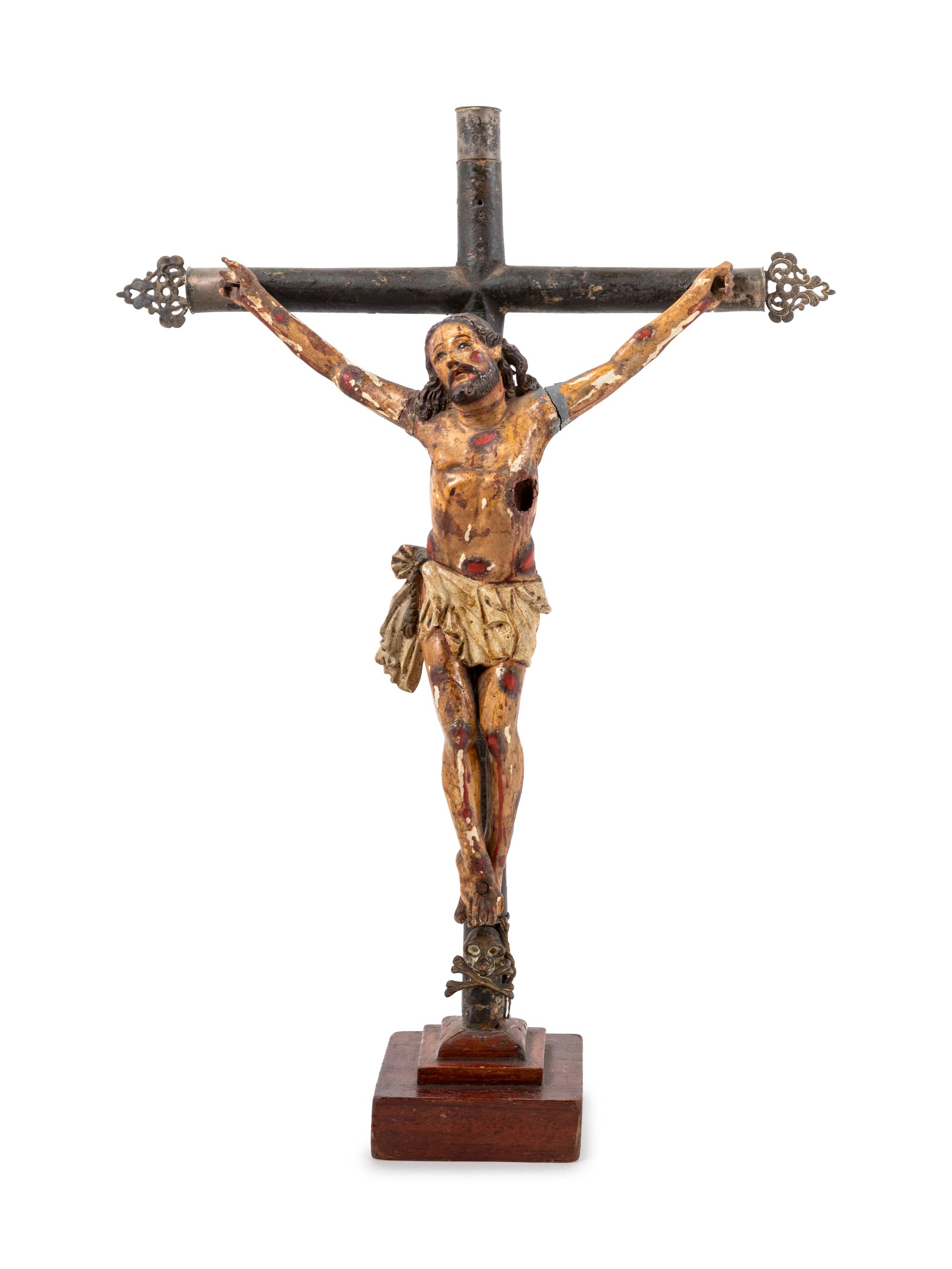A Continental Painted Corpus Christi