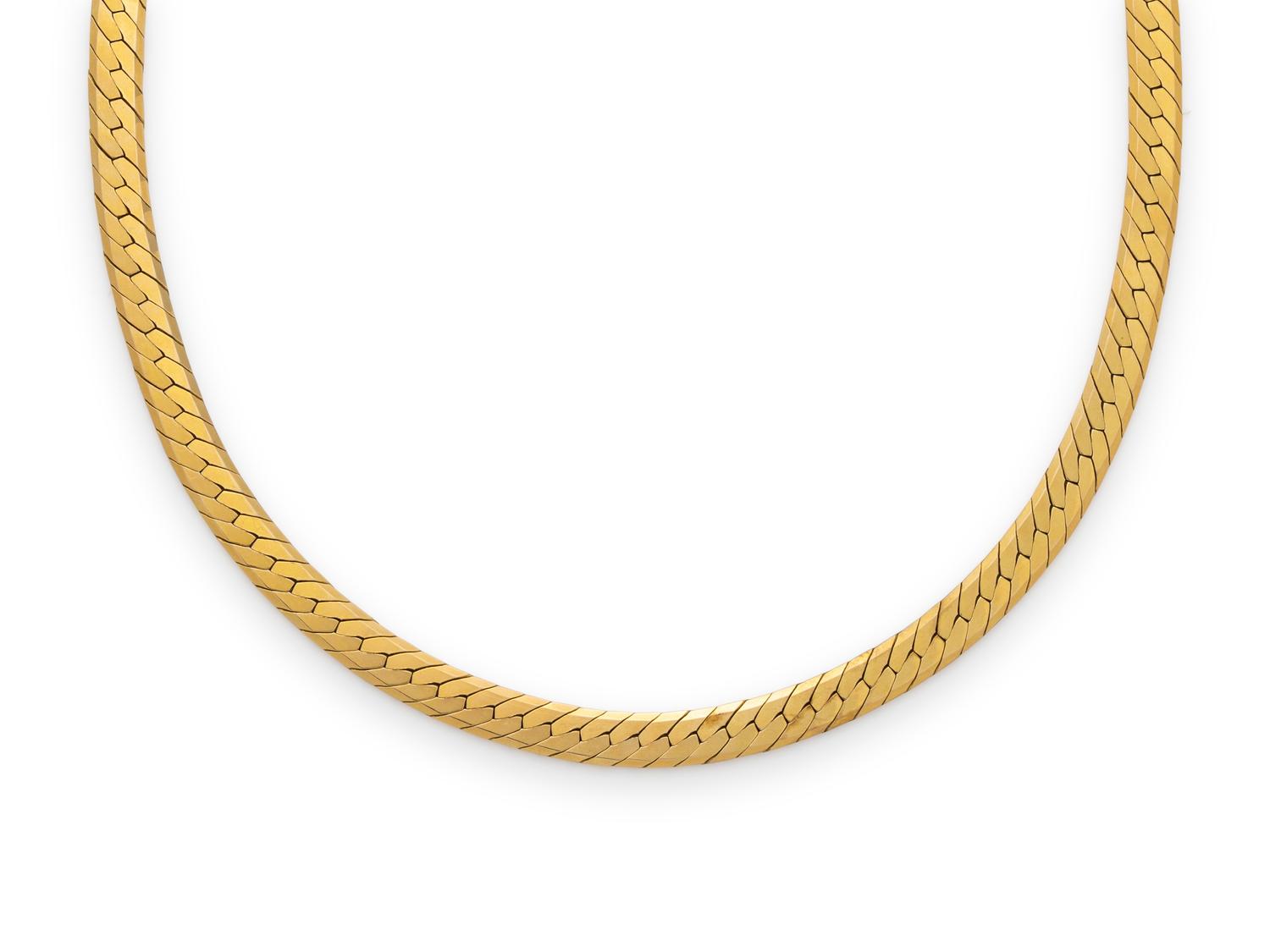 YELLOW GOLD NECKLACE