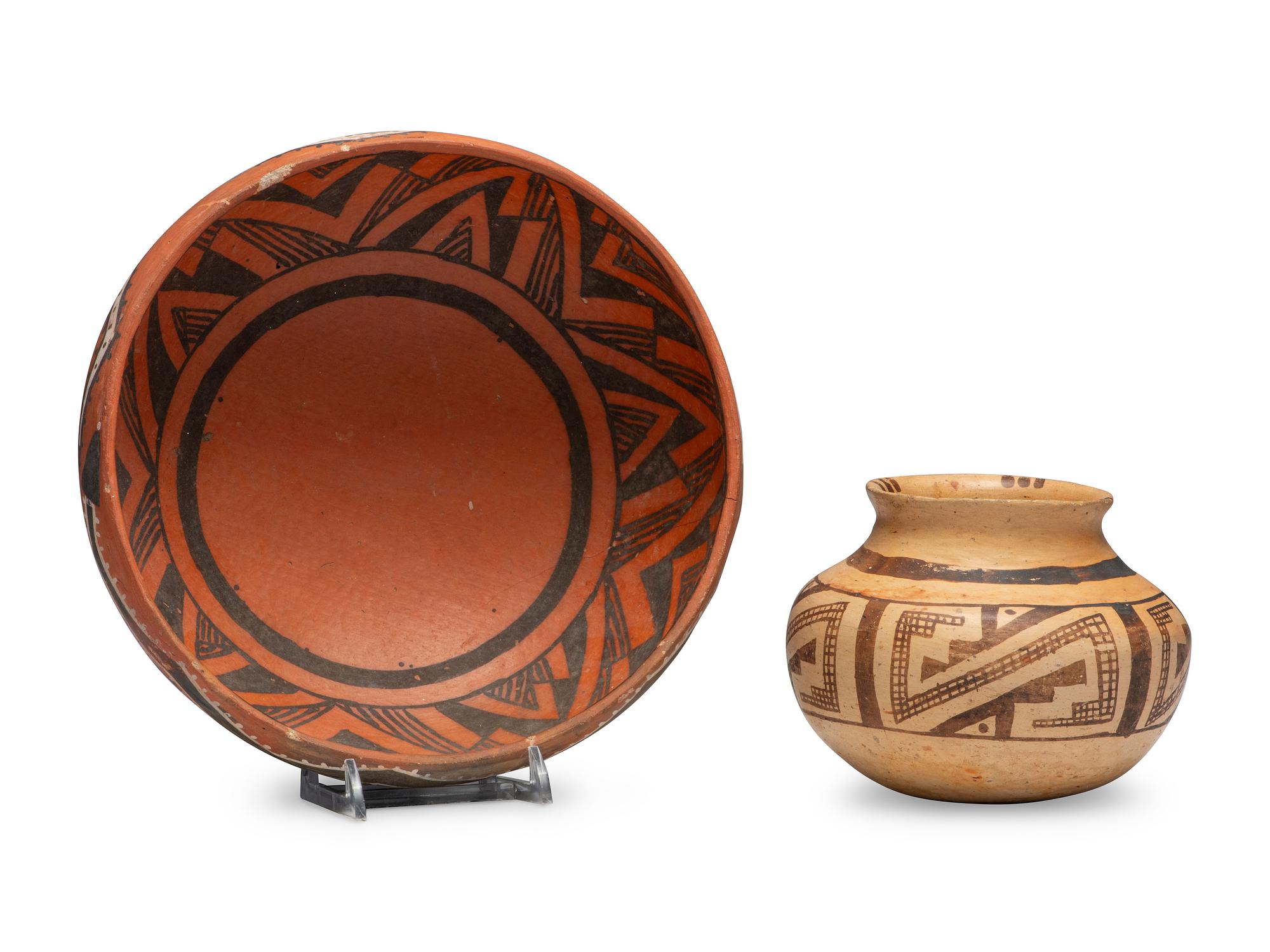 Ancestral Pueblo, Jeddito and Four Mile Pottery
