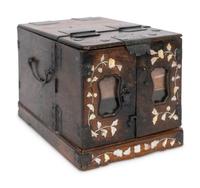 A Levantine Mother-of-Pearl Inlaid Dressing Box