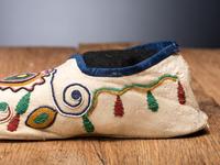 Upper Missouri Beaded Hide Moccasins
