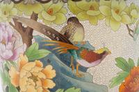 A Chinese Export Cloisonné Enamel Vase