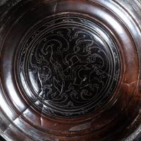 A Set of Silver and Gilt Bronze Inlaid Black Lacquered Lian -Form Cosmetic Boxes