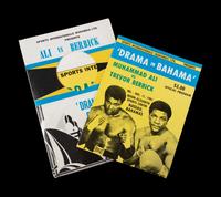 A Group of Muhammad Ali vs. Trevor Berbick Drama In Bahama On Site Fight Items,