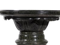 A Continental Green Marble Pedestal