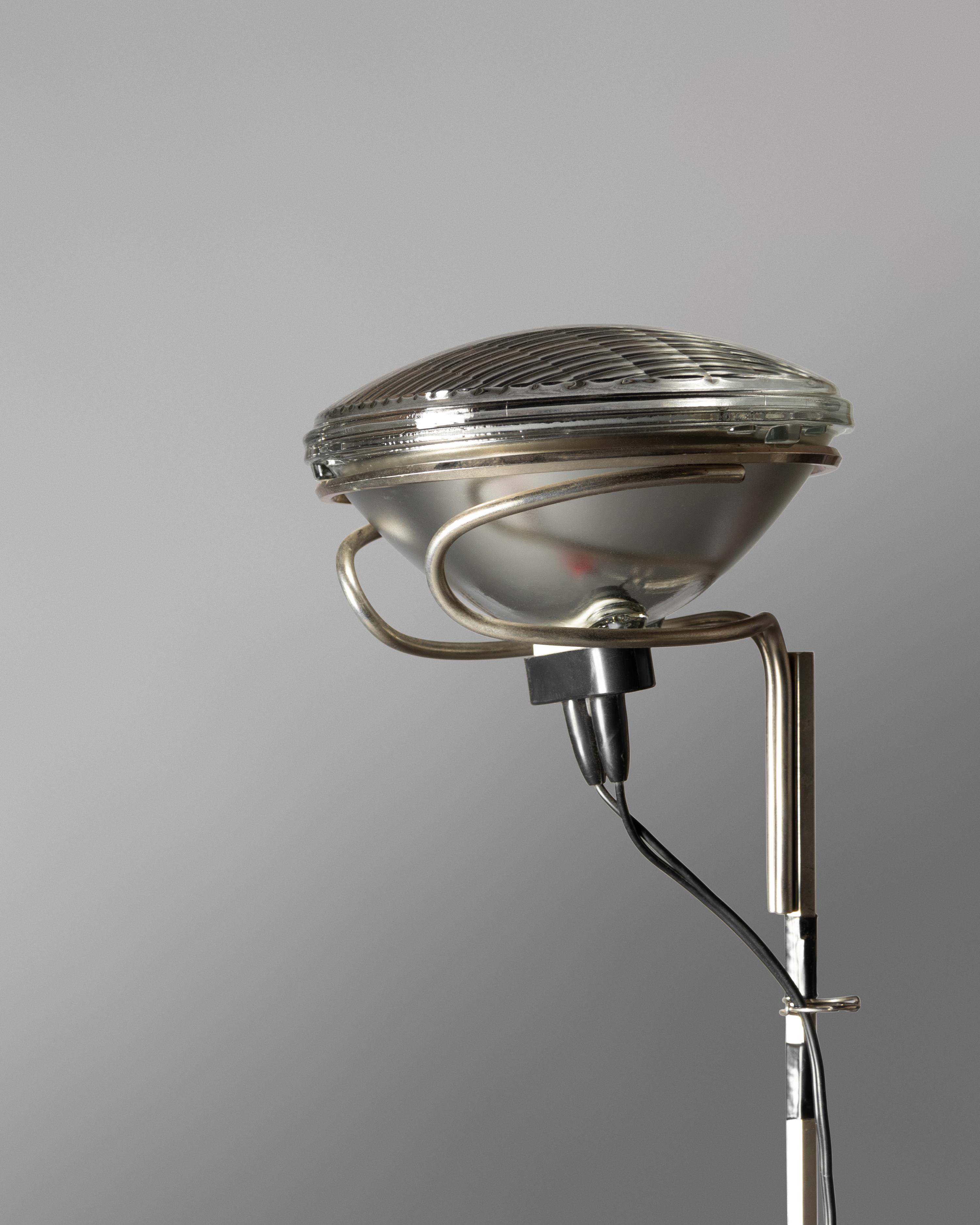 Pair of Toio Floor Lamps, FLOS, Italy
