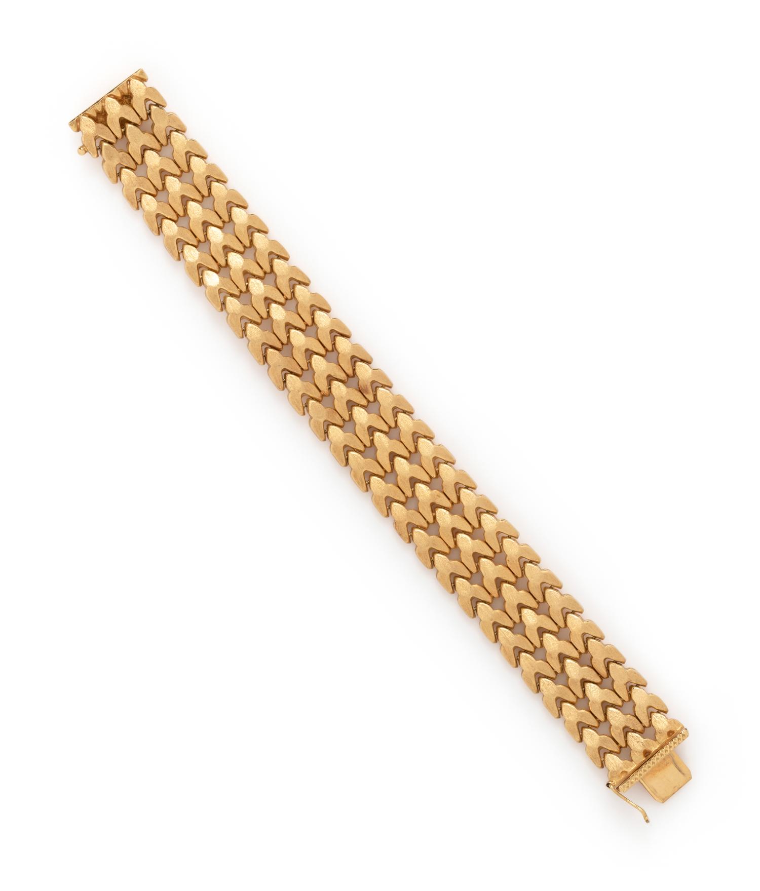 YELLOW GOLD BRACELET