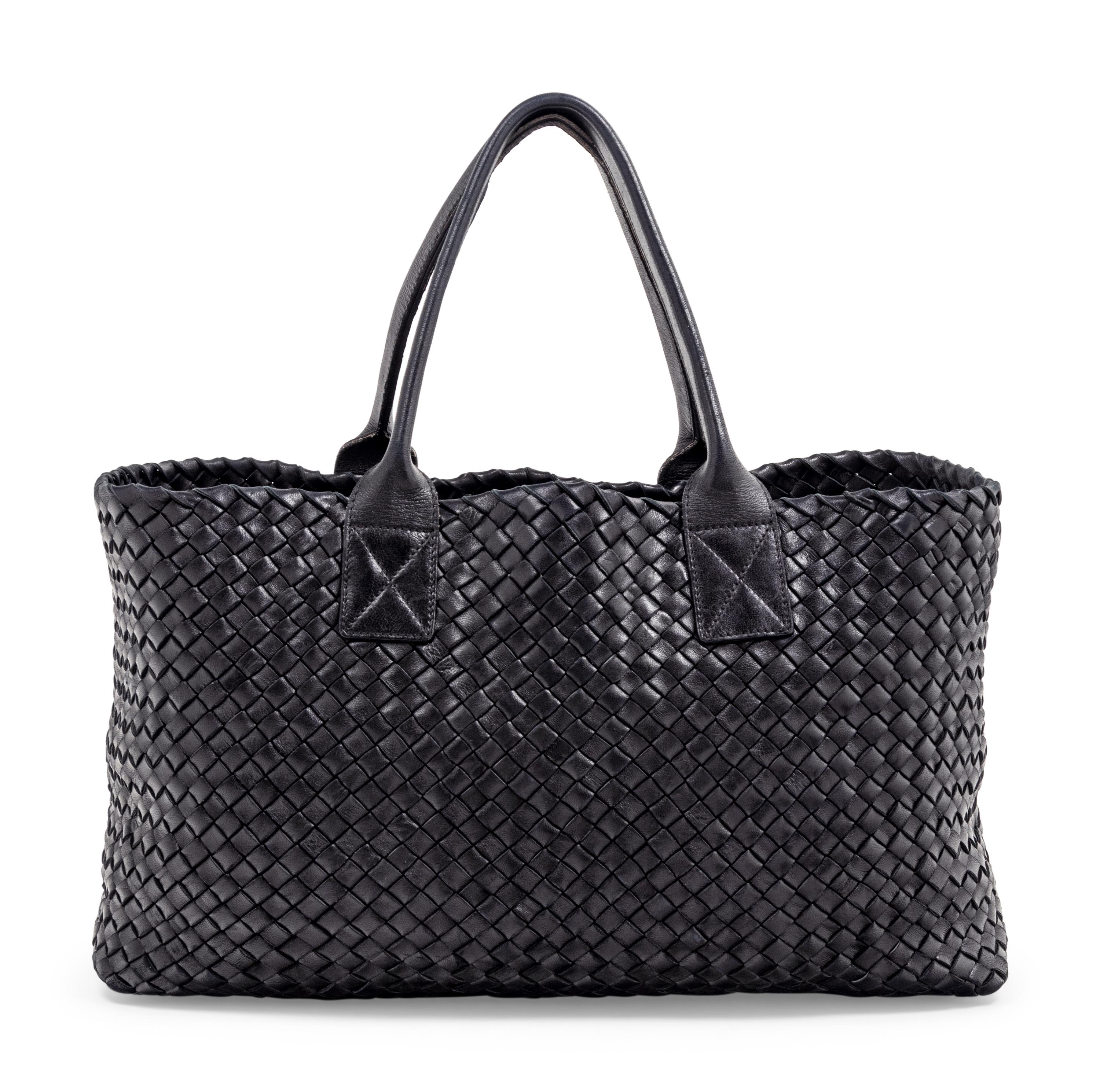 Bottega Veneta Limited Edition Intrecciato Leather Medium Cabat Tote Bag