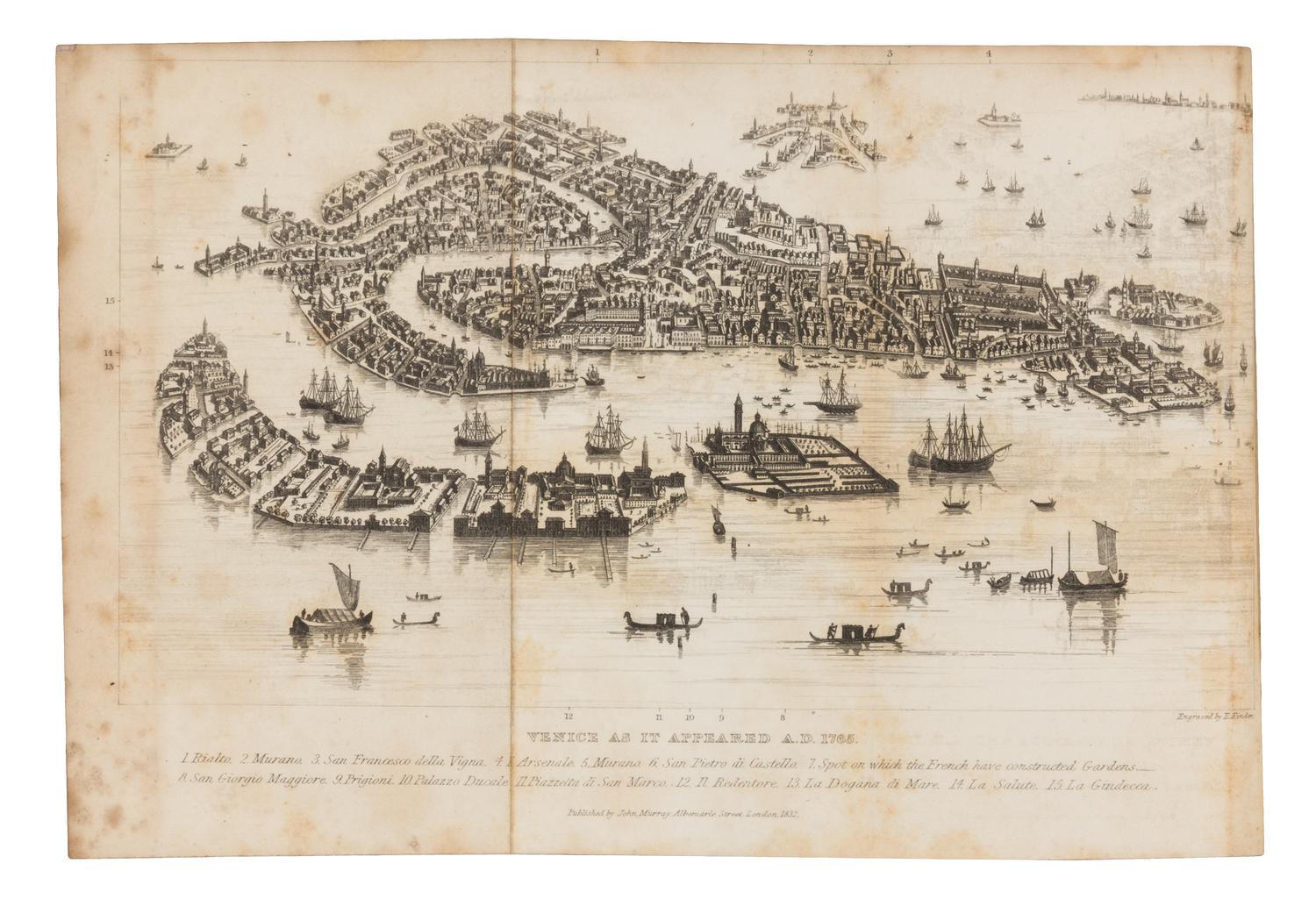 [SMEDLEY, Edward] (1788-1836). Sketches from Venetian History. London: John Murray, 1831.