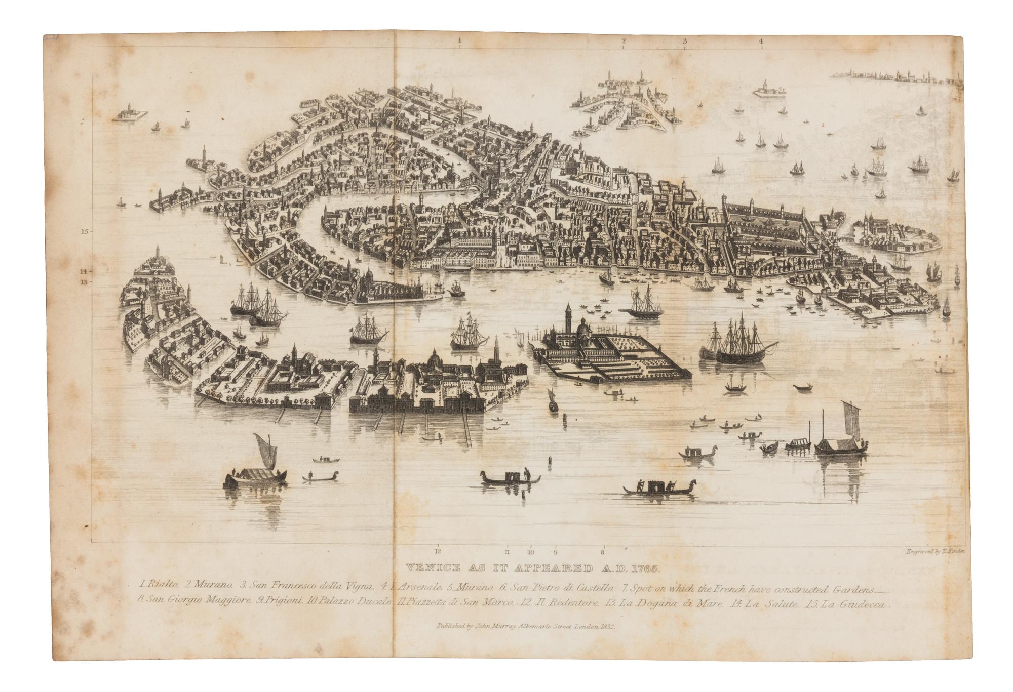 [SMEDLEY, Edward] (1788-1836). Sketches from Venetian History. London: John Murray, 1831.