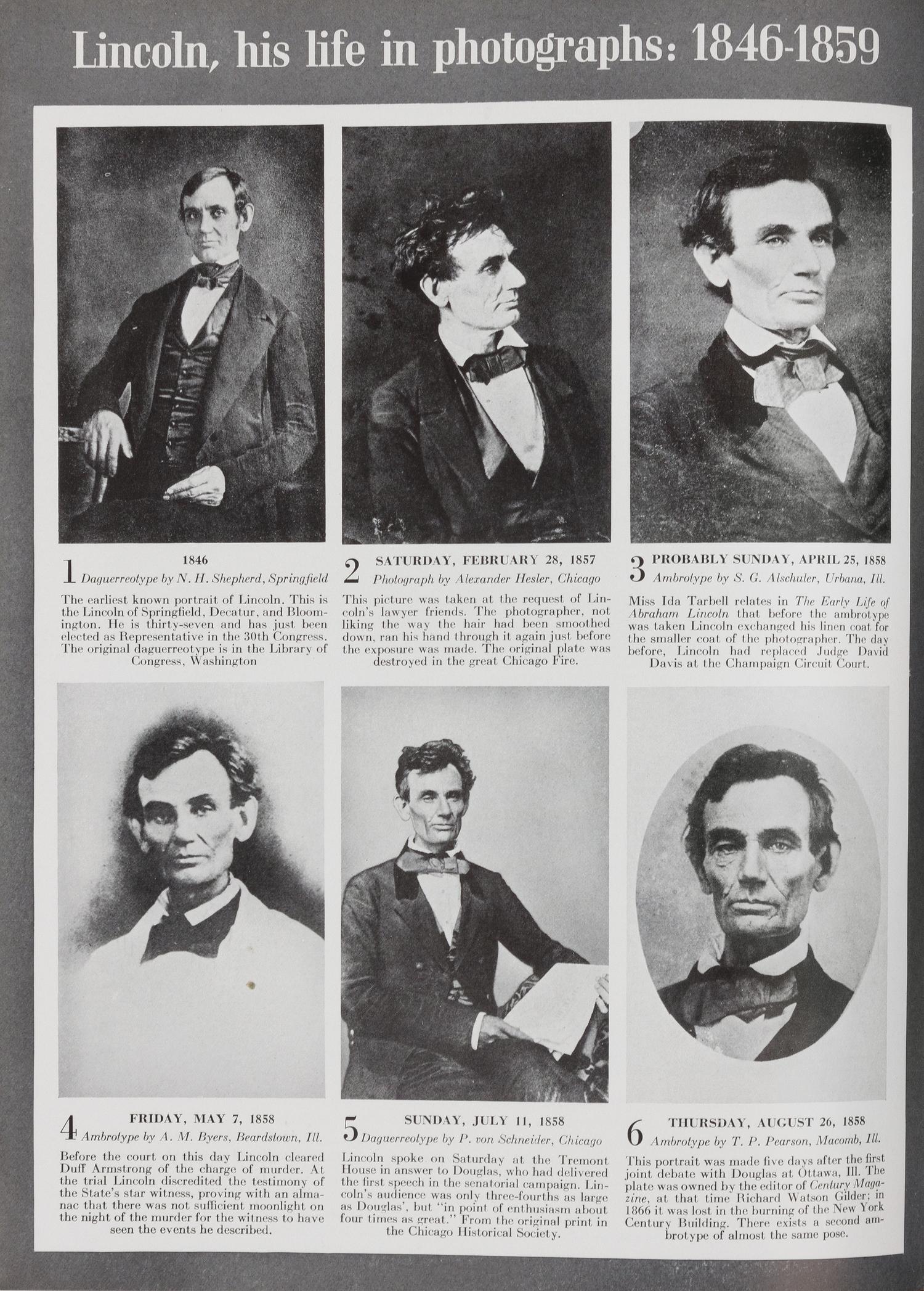 LORANT, Stefan (1901-1997). Lincoln His Life in Photographs. New York: Duell, Sloan and Pearce, 1941. FIRST EDITION, LIMITED EDITION.
