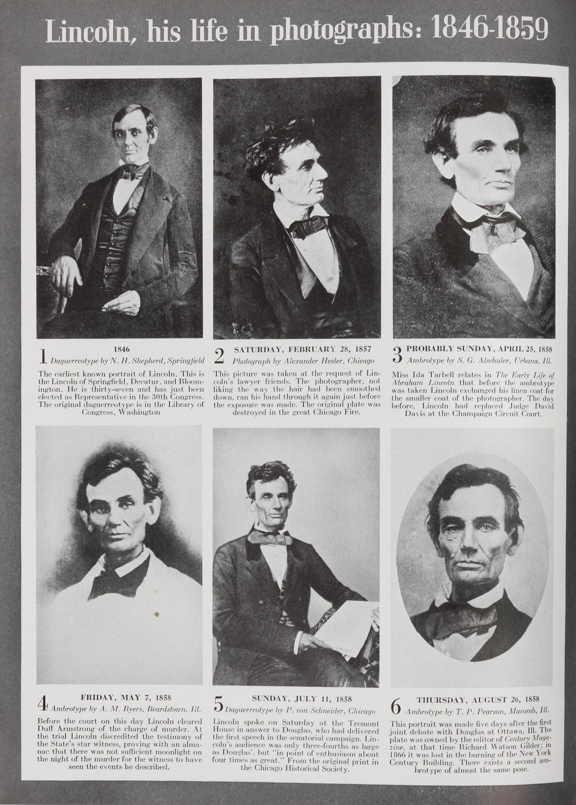 LORANT, Stefan (1901-1997). Lincoln His Life in Photographs. New York: Duell, Sloan and Pearce, 1941. FIRST EDITION, LIMITED EDITION.