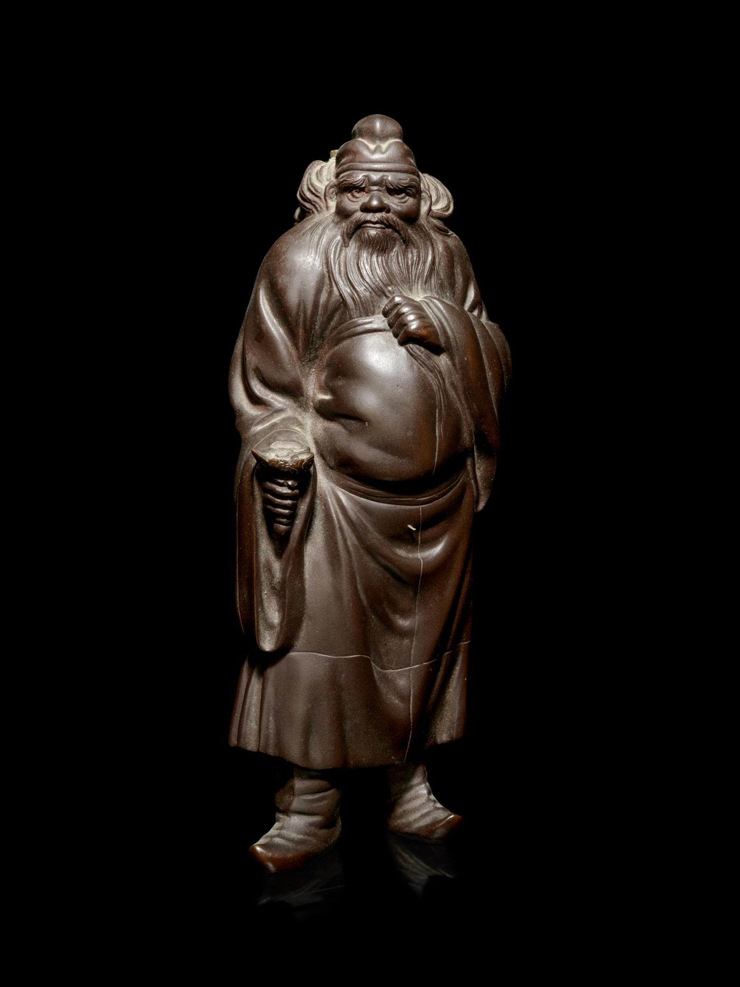 A Bronze Figure of an Immortal