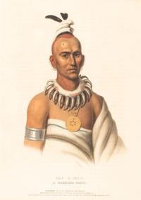 Four Hand-Colored Lithographs by McKenney and Hall