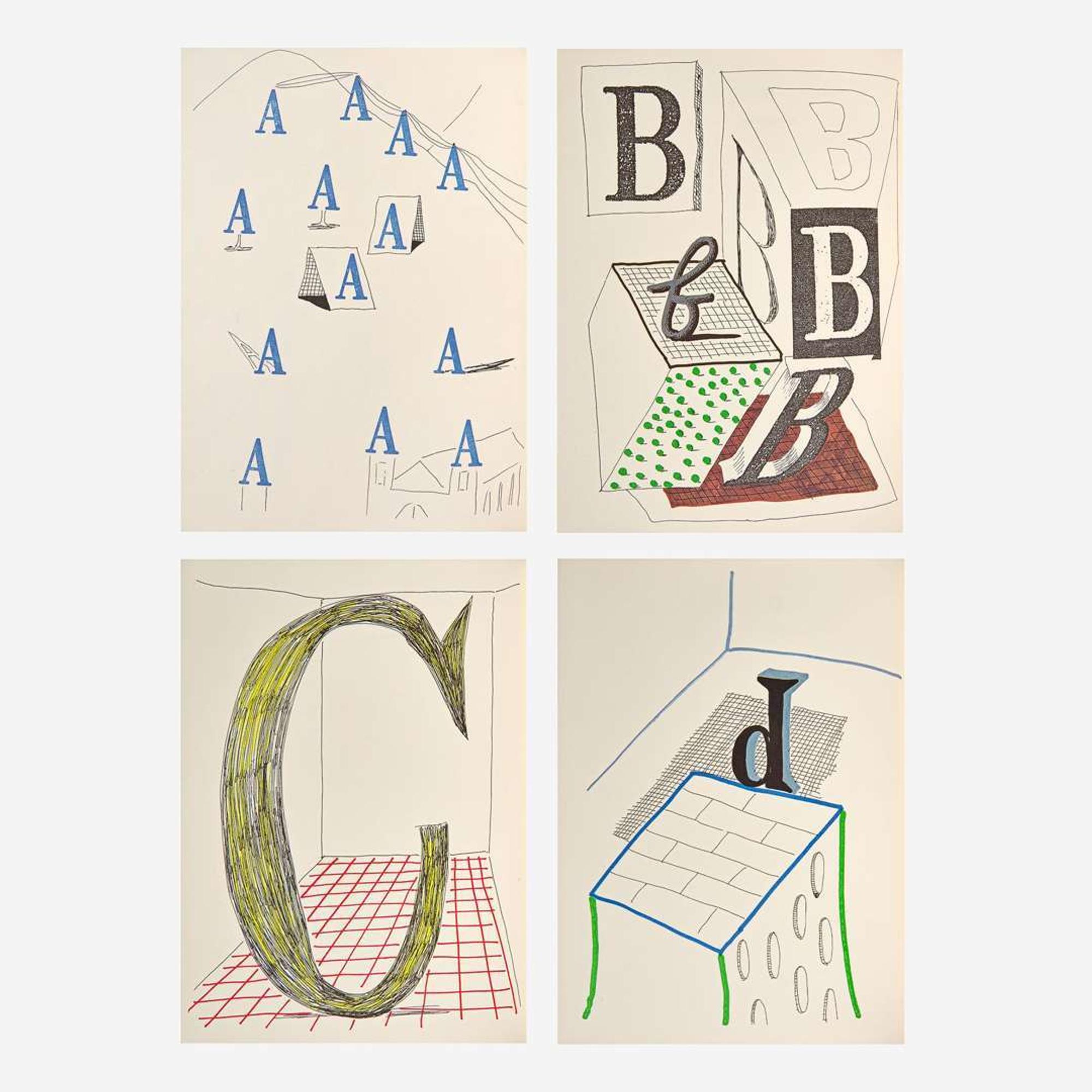 David Hockney (British, b. 1937) Hockney's Alphabet