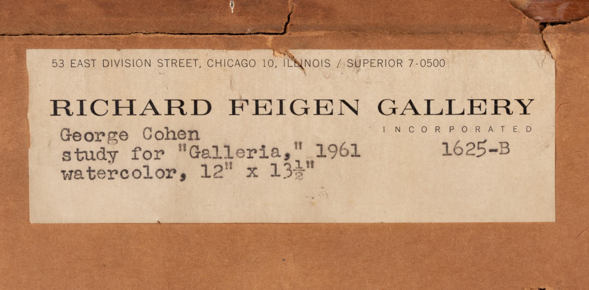 Untitled study for Galleria