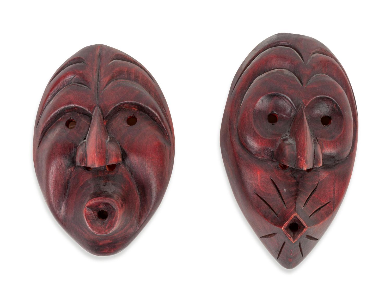 Carved Wood Masks