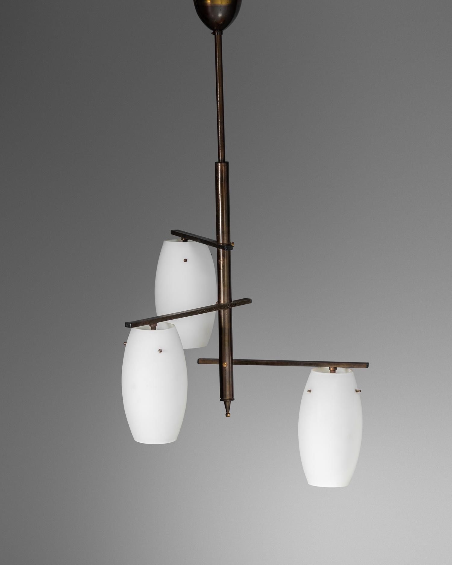 Three-Light Pendant Lamp