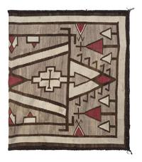 Navajo Crystal Pattern Weaving / Rug