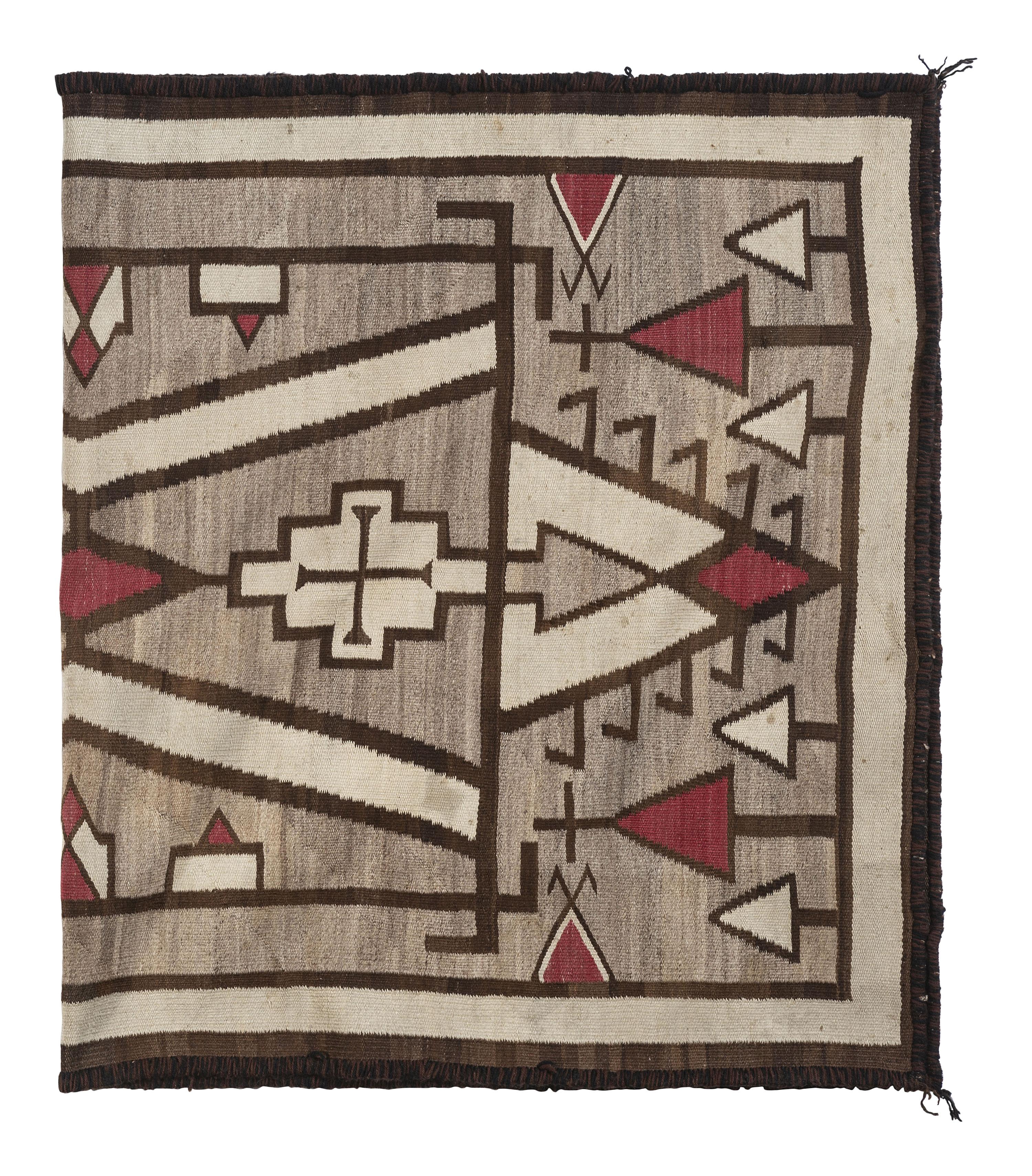 Navajo Crystal Pattern Weaving / Rug