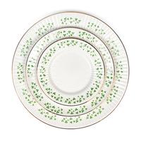 A Royal Tara Trellis Shamrock Porcelain Dinner Service