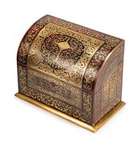 A French Boulle Eight-Piece Desk Set — 19TH CENTURY
