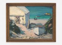 Henry Bayley Snell (American, 1858–1943) - Old Boat House St. Ives