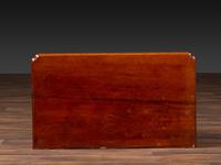 A Queen Anne Cherrywood and Maple Pad Foot Dressing Table