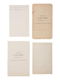 [CIVIL WAR]. A group of 8 photographs of the 7th New York State Militia at Camp Cameron. April-June, 1861.